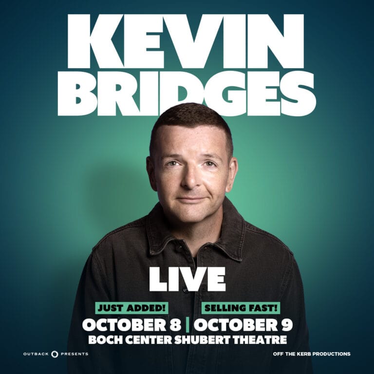 October 8-9, 2025: Kevin Bridges: LIVE!
