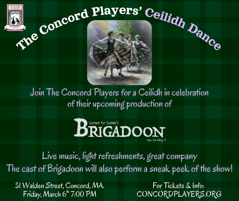 Brigadoon Ceilidh Dance with The Concord Players