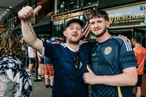 The Tartan Army Has Landed, and Boston Loves It